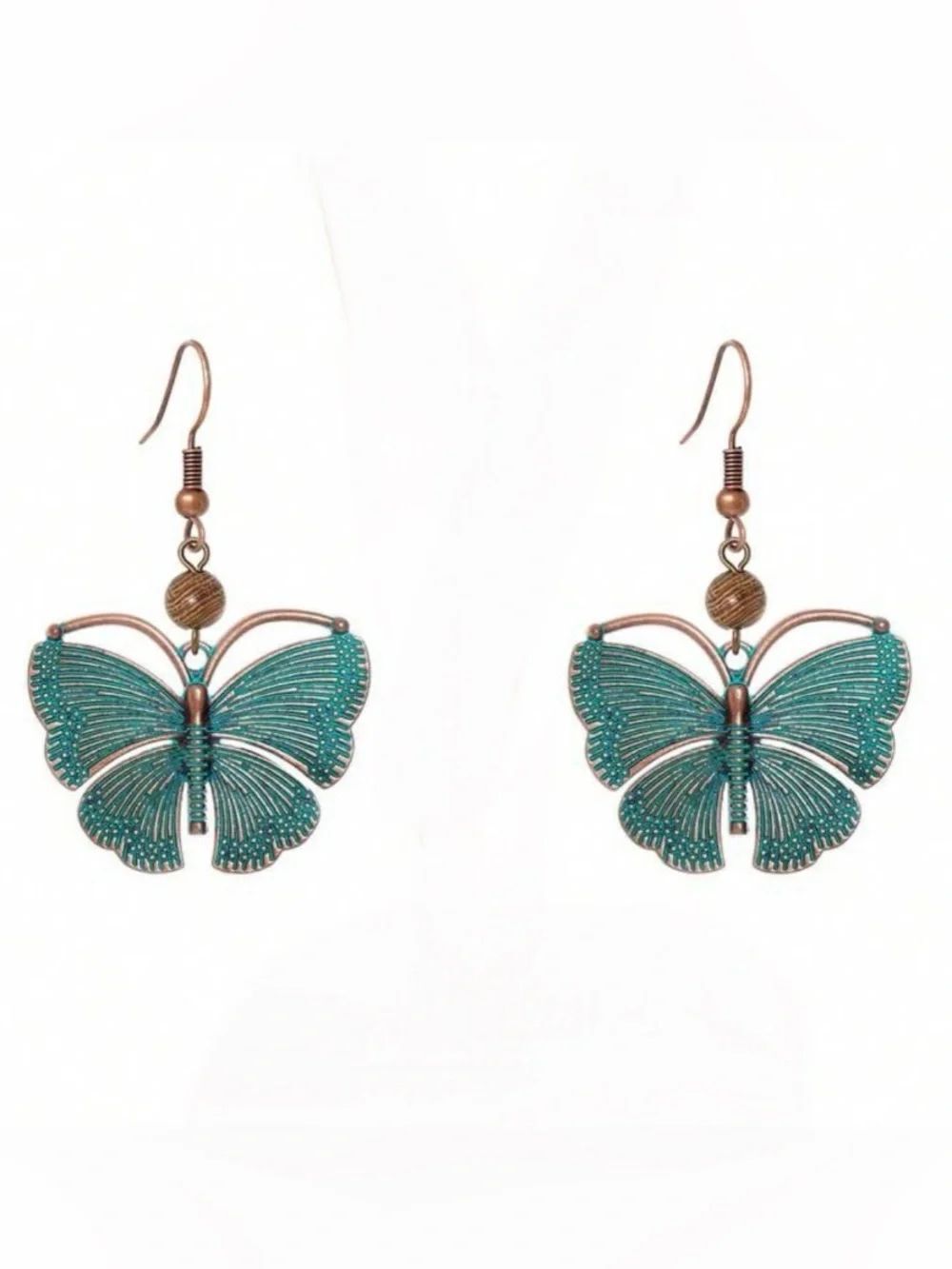 Butterfly Drop Earrings N2436